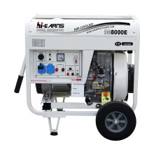 DG8000E 6KW PORTABLE AVEC PLAQUE DE COUVERTURE DE DÉCORT